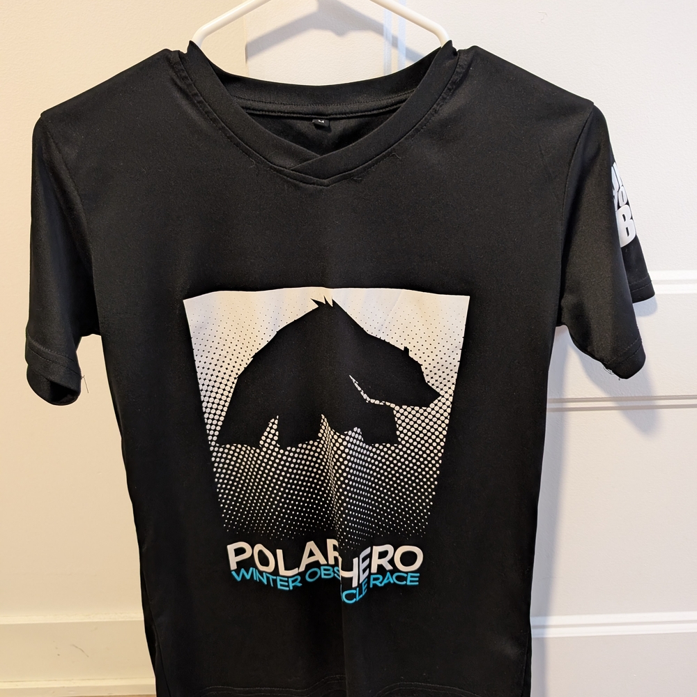 Black Polar Hero Race T-Shirt